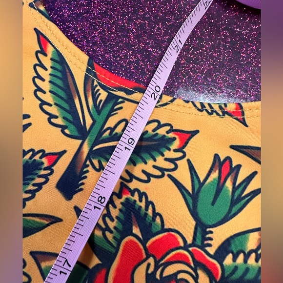 One piece tattoo swimsuit - Picture 5 of 7